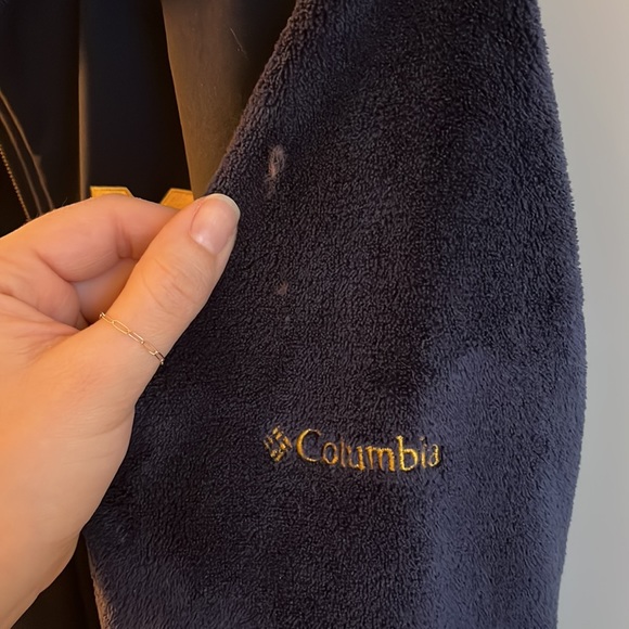Columbia University of Michigan Women’s Fleece Jacket EUC - Picture 6 of 8